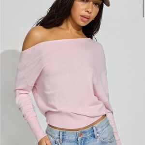 Garage rae asymmetrical fine sweater nwot never worn